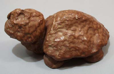 Stoneware characture turtle