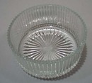 Round Glass Bowl 6 x 2 3/4