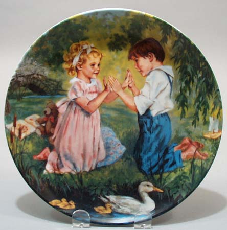 Knowles Pat a Cake 1990 collectors plate
