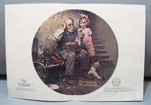 Norman Rockwelll official sheet advertising
