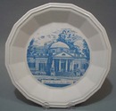 Monticello souvineer plate by Conrad Crafters