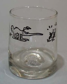 BC anteater glass