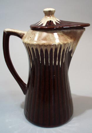 Batter Pitcher, Brown with yellow Drip