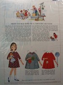Betsy McCall Goes to Country Auction Ad 1965