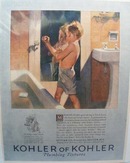 Kohler of Kohler Youth Learns Self Respect Ad 1926