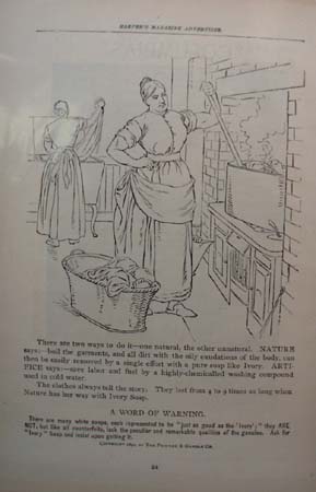 Ivory Soap Word of Warning Ad 1891