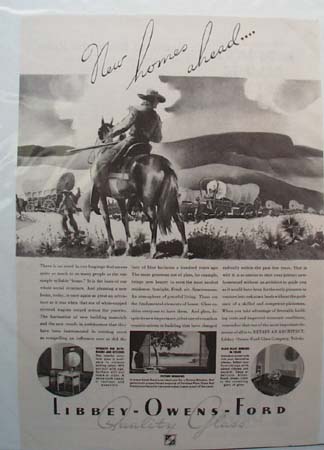 Libbey-Owens-Ford Quality Glass Ad 1936