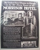 Morrison Hotel 46 Story Tower Ad 1926