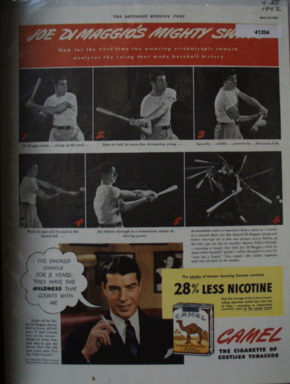 Camel Cigarettes 1942 Ad
