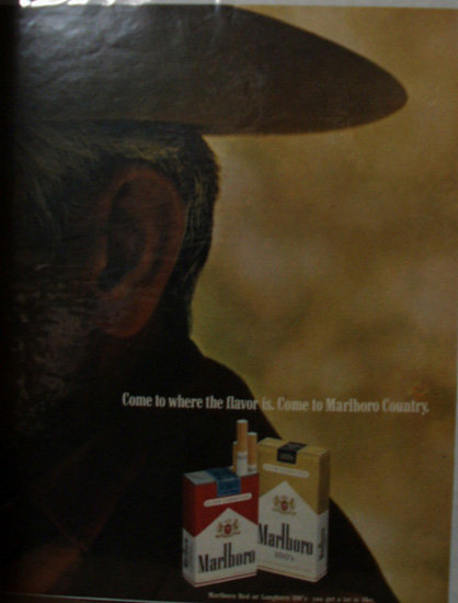 Marlboro Cigarettes 1970 Ad