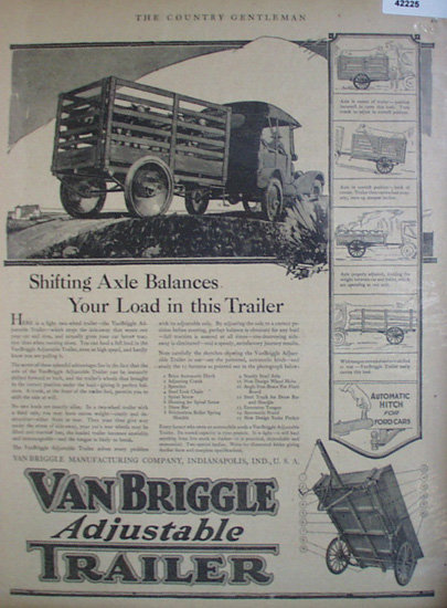 Van Briggle Trailer 1920 Ad