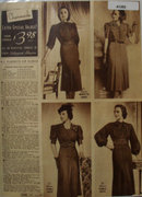 Sears Charmode Dresses 1938 Ad