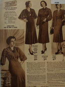 Sears womens Trimline Fashions Dresses 1938 Ad