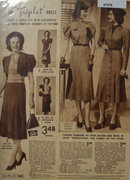Sears Triplet Dress 1938 Ad