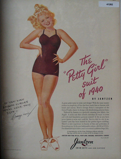 Jantzen Swim Suits 1940 Ad