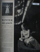 Winter Season Fashion Dresses 1947 Ad