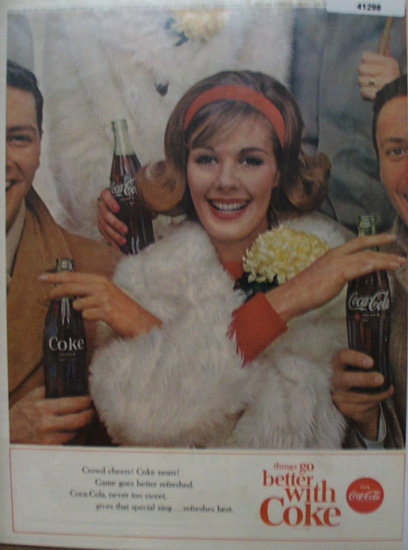 Coca Cola Things Go Better With Coke 1963 Ad