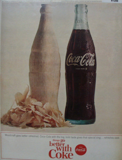 Coca Cola Woodcraft 1964 Ad