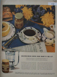 Nescafe Soluble Coffee 1945 Ad