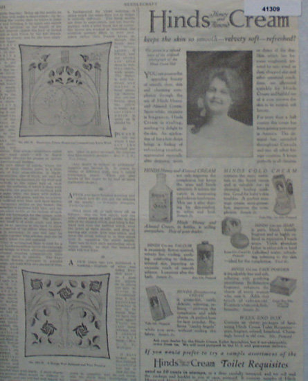 Hinds Cold Cream 1921 Ad