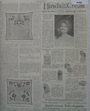Hinds Cold Cream 1921 Ad