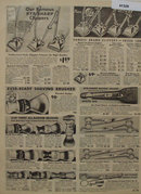 Sears Hair Clippers Shears And Brushes 1938 Ad