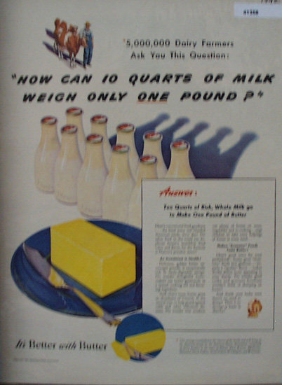 American Dairy Association 1942 Ad
