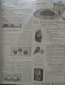 Sun Maid Raisins 1921 Ad