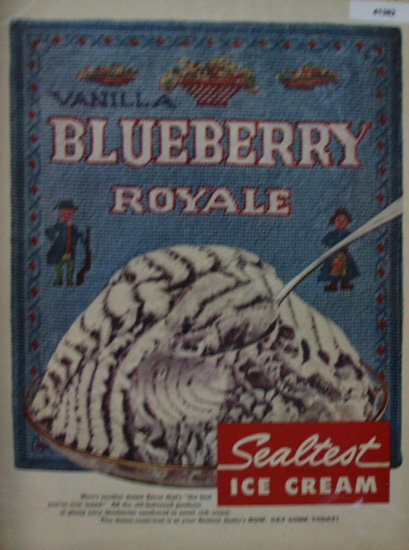 Sealtest Ice cream 1957 Ad