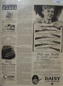 Daisy Air Rifles 1927 Ad