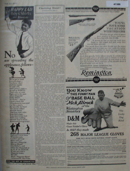 Remington Arms Co. 1928 Ad