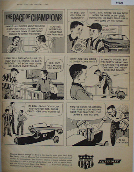 Chevrolet Race of Champions 1960 Ad