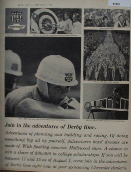 Chevrolet Derby Time 1965 Ad