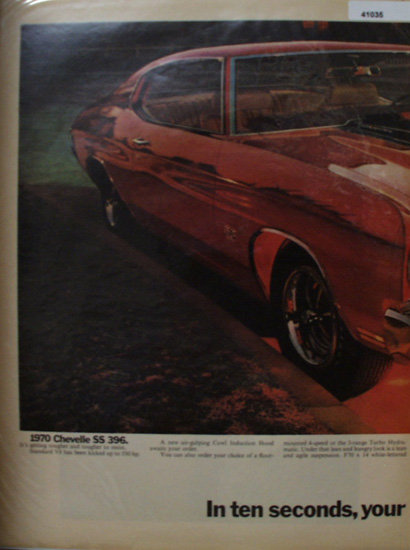 Chevrolet Chevelle 1969 Ad