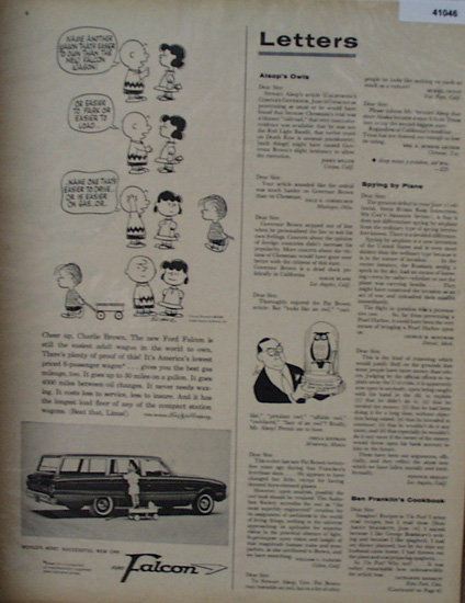 Ford Falcon 1960 Ad