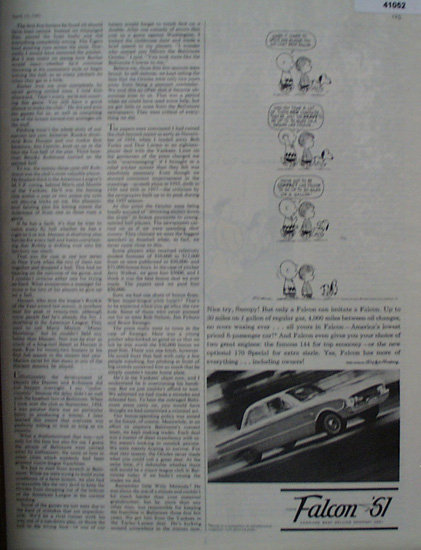 Ford Falcon 1961 Ad