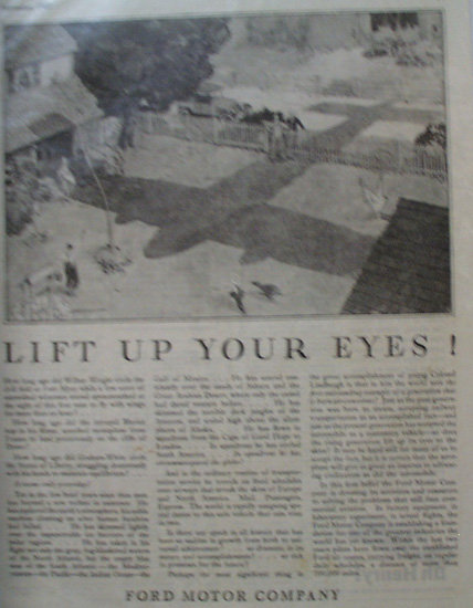 Ford Motor Company 1927 Ad