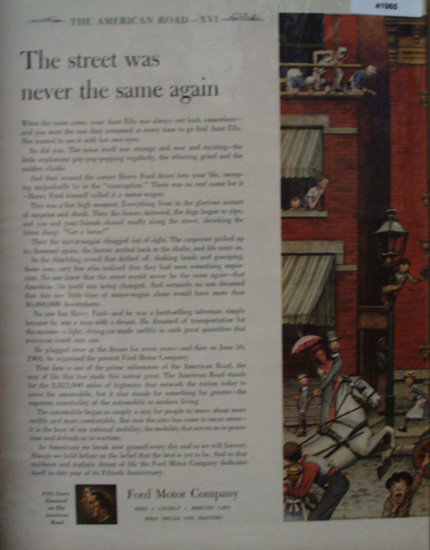 Ford Motor Company 1953 Ad