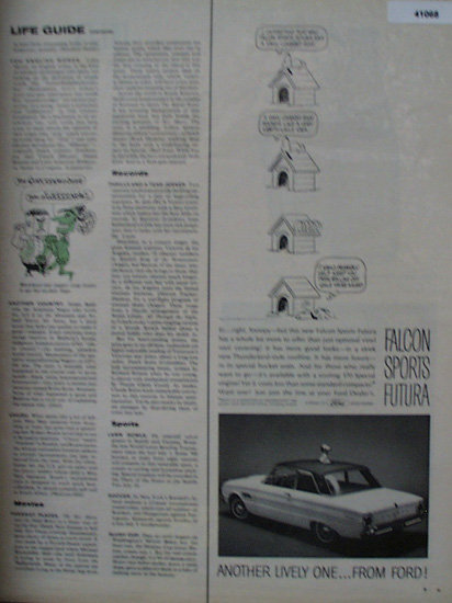 Falcon Sports Futura Car 1962 Ad