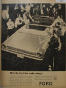 Ford Galaxie 500 Convertible 1963 Ad