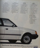 Ford Escort 1989 Ad