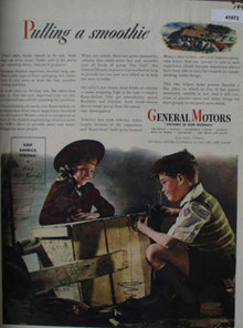 General Motors Victory Is Our Business 1944 Ad