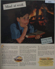 General Motors Victory is Our Business 1945 Ad