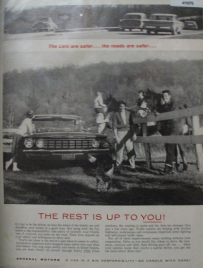 General Motors Cars 1960 Ad