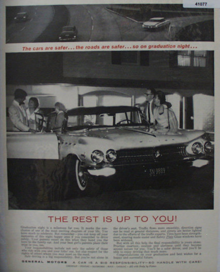 General Motors Cars 1960 Ad