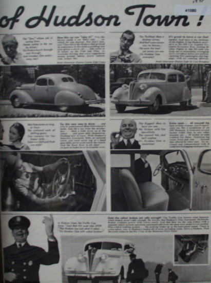 Hudson Car 1937 Ad