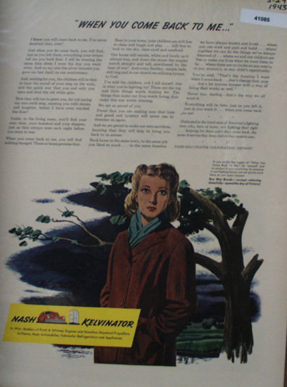 Nash Kelvinator Article 1943 Ad