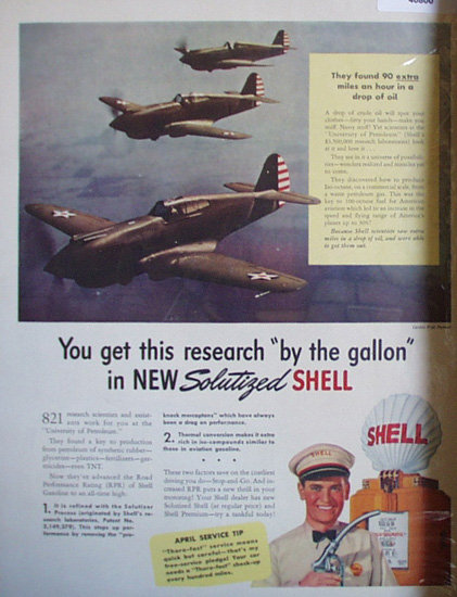 Shell Oil And Gas 1941 Ad