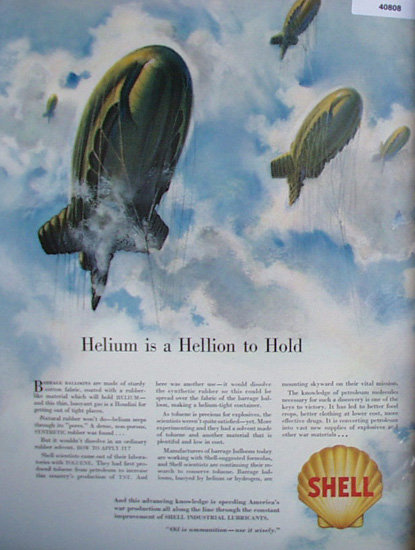 Shell Industrial Lubricants 1942 Ad