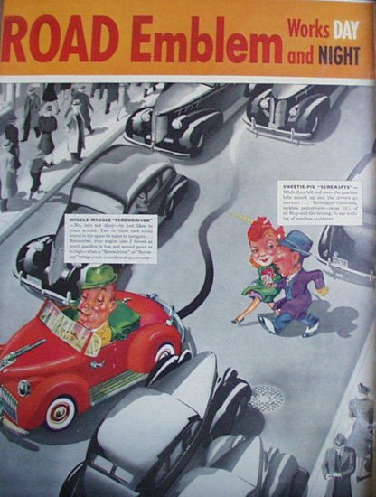 Shell Gasoline 1940 Ad